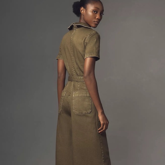 NWT Anthropologie The Colette Denim Wrap Jumpsuit by Maeve
Size 4 - Picture 5 of 11